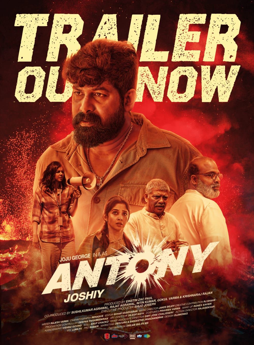 Joshiy's 'antony' Trailer Drops: A Riveting Action Film Packed With 