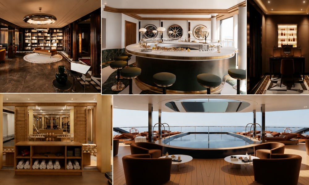 The luxury sailing yacht