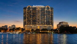 Four Seasons Cairo stay with pyramids and Nile views