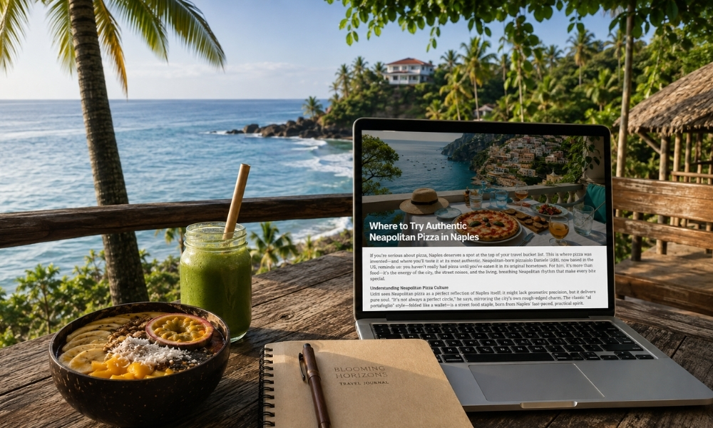 Travel blog hosting